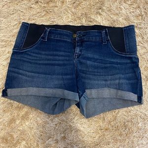 Maternity Jean Shorts